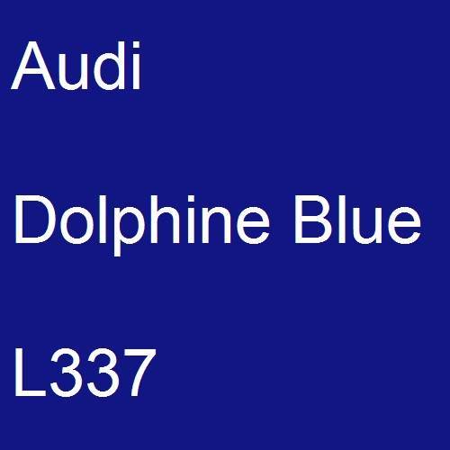 Audi, Dolphine Blue, L337.